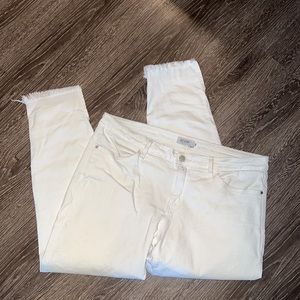 Just Black White Jeans